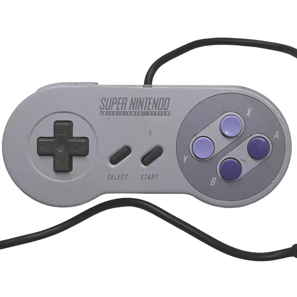 Nintendo SNES Controller Lot SNS-005 Triax‎ Turbo Touch 360 Untested For Parts